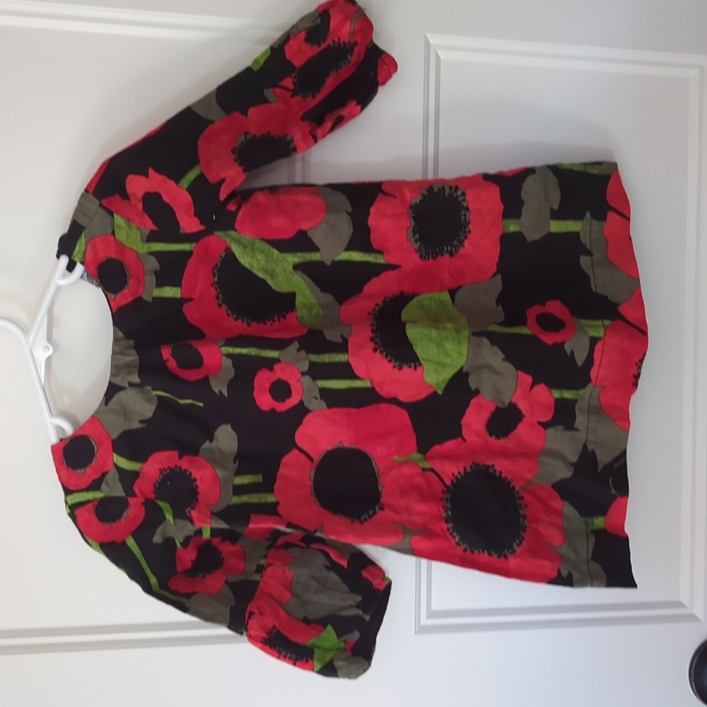 Baby gap floral tunic dress